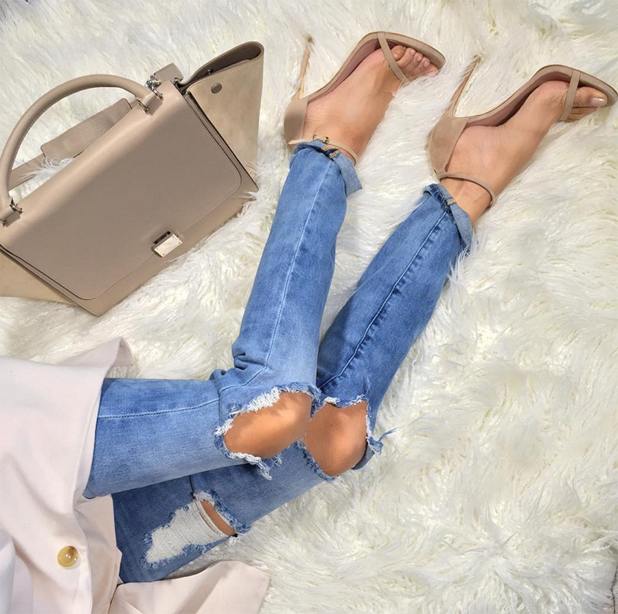 Tracy Nude Leather Sandals (2)